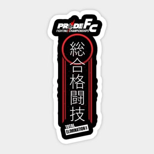 Pride FC Total Elimination Sticker